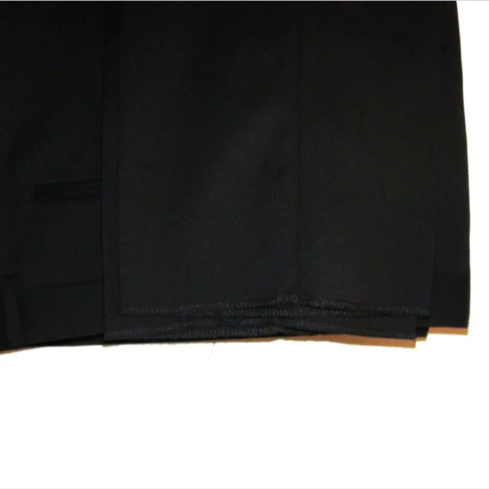 Calvin Klein Black Slim Fit Wool Suit